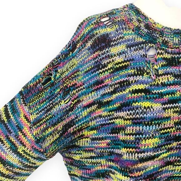 525 America Distressed multicolor sweater - Picture 4 of 4
